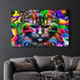 Wallity Pintura Decorativa de Vidrio Templado Multicolor 46 x 72 cm
